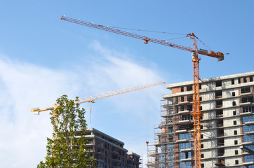 Fototapeta premium building under construction