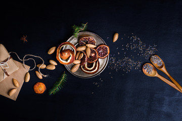 New year holiday theme background.