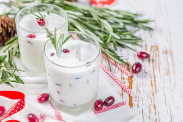 White christmas margarita punch