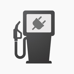 Isolated fuel pump with a plug