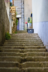 Treppe aus Stein