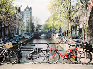 Obraz premium Canales de Amsterdam