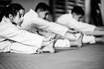 Foto auf Acrylglas Sport Kampfkunst-Trainingskurs für Kinder