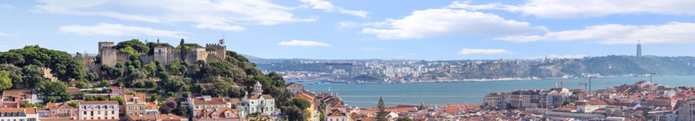 Fototapeta na wymiar Lisbon city panorama skyline ,Portugal