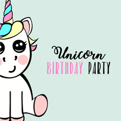 Unicorn birthday party