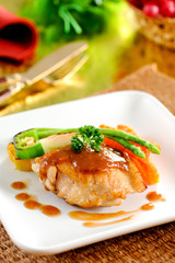 Chicken steak