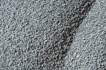 Rock crushed used for road, garden, wall, construction, or used texture design background