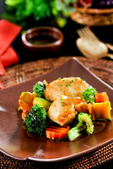 Chicken stir fry