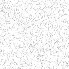 Grunge texture, cracked background with lines, seamless pattern, black and white. Vector illustration