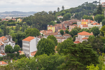 Fototapeta na wymiar Sintra City View