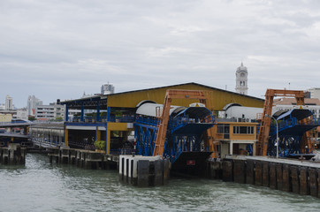 Port Ferry at Penang Island Terminal