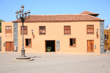 Fototapeta na wymiar Historic manor house in Garachico, Tenerife Island, Canary Islands, Spain