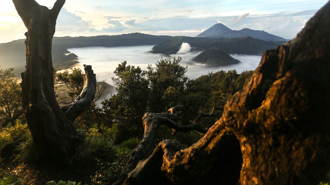 Sunrise at Mount Bromo