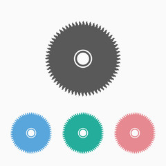 circular saw blade icon