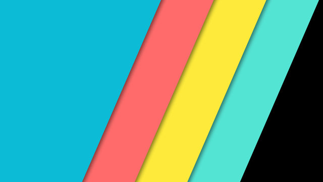 Bright Material Design Transitions