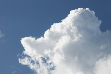 Blue sky background pattern