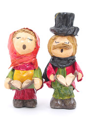 Christmas Carolers Art