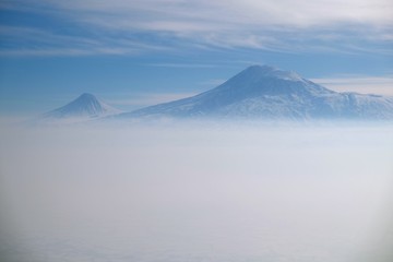 View over Mount Ararat, Armenia
