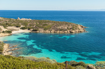 Beautiful nature of Asinara Island