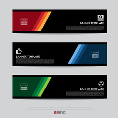 Banner design for business presentation