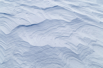 Image with a snowy texture