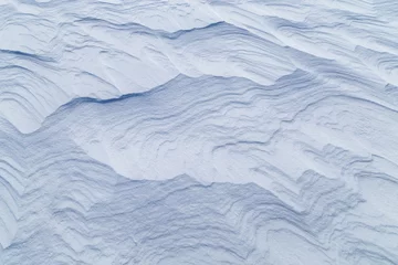 Möbelaufkleber Texturen Bild mit einer schneebedeckten Textur