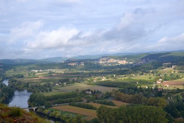 Obraz premium Krajobraz Dordogne
