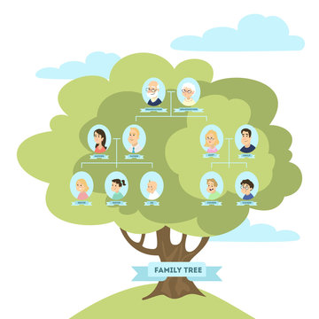 Family genealogic tree.
