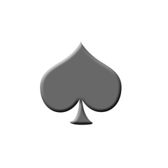 Fototapeta premium Kartenspiel Symbole