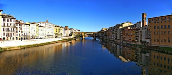 Obraz premium Ponte vecchio of Florence Italy