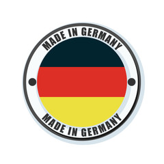Obraz premium Made in Germany label illustration