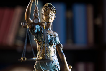 Obraz premium Lawyer, court, law, justice