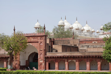 Moti Masjid inside Agra Fort