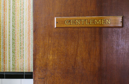 Men's Restroom Sign