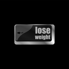 Lose weight on keyboard enter key button