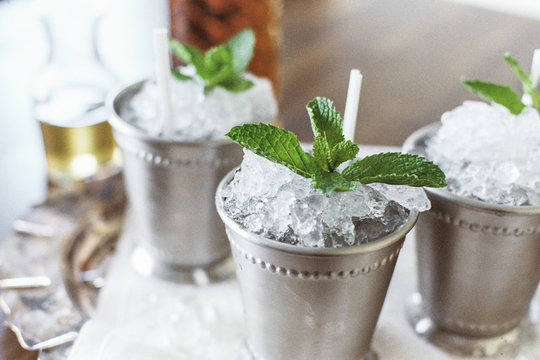 Traditional Mint Juleps