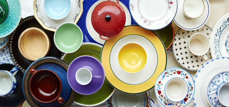 Plates, bowls and cups