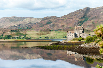 Eilean Donan Castle, Loch Duid, Highlands, Scotland, United Kingdom