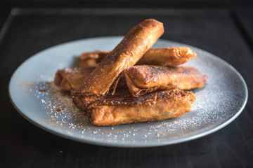 Apple pie rolls