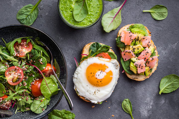 Healthy eating concept