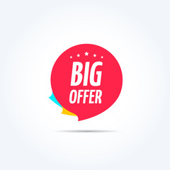 Big Offer Tag