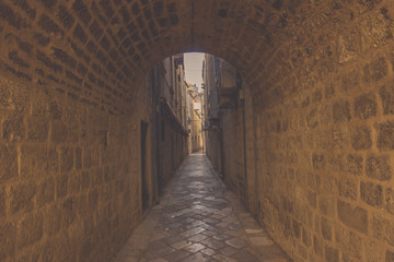 Street in Dubrovnik