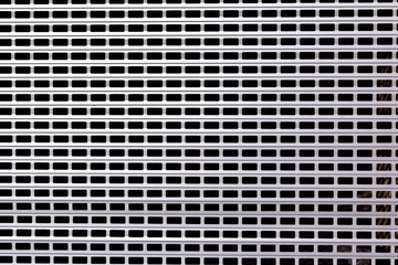 The background of metal mesh of rectangular holes. Place for text