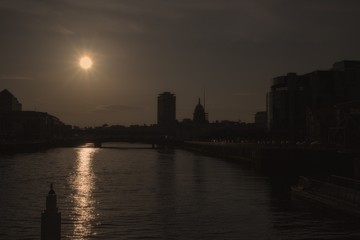Fototapeta premium Dublin City Skyline