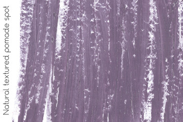 Natural pomade background with raw grunge texture for cosmetics.