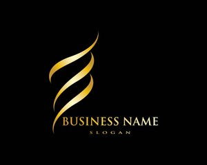 Water wave Logo Template