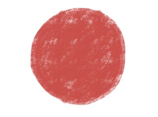 soft-color vintage pastel abstract watercolor circle logo background isolate with colored (shades of red color) on white background, illustration
