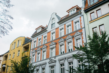 beautiful residential house in a street