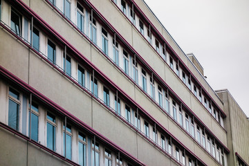 Obraz premium facade of old office building