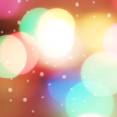 Blur festive bokeh light background, Christmas background